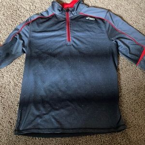 Men’s Asics Half zip long sleeve